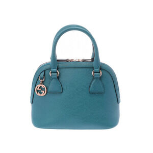 Gucci Handbag Cobalt Blue Leather Strap
